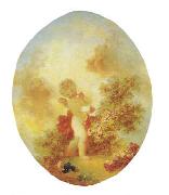 Jean Honore Fragonard Love as Conqueror oil painting
